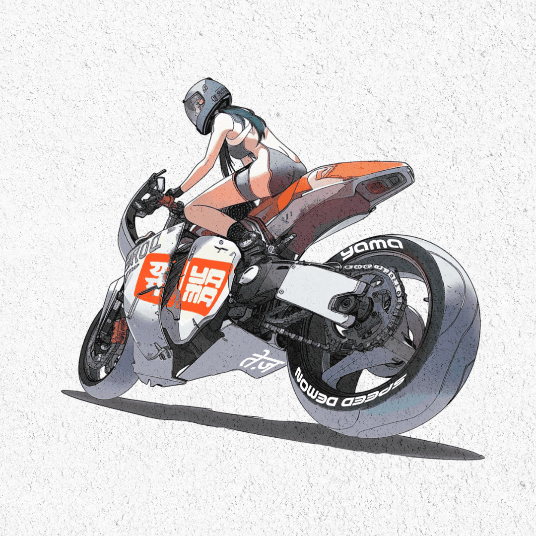 girl on bike